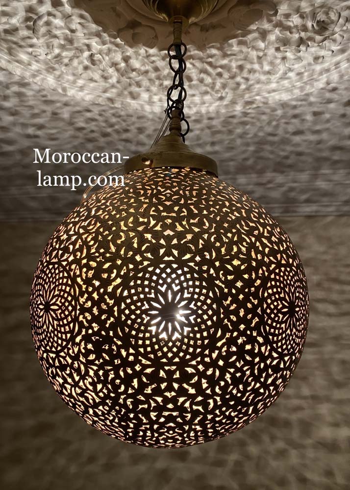 Lampes suspendues de style marocain - Depuis - Éclairage de lampe suspendue en laiton