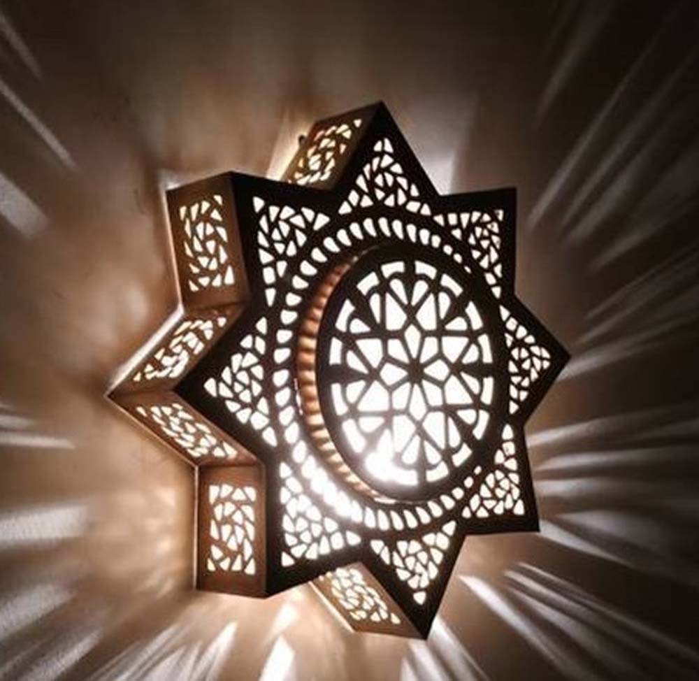 2 Lampes marocaine, applique marocaine